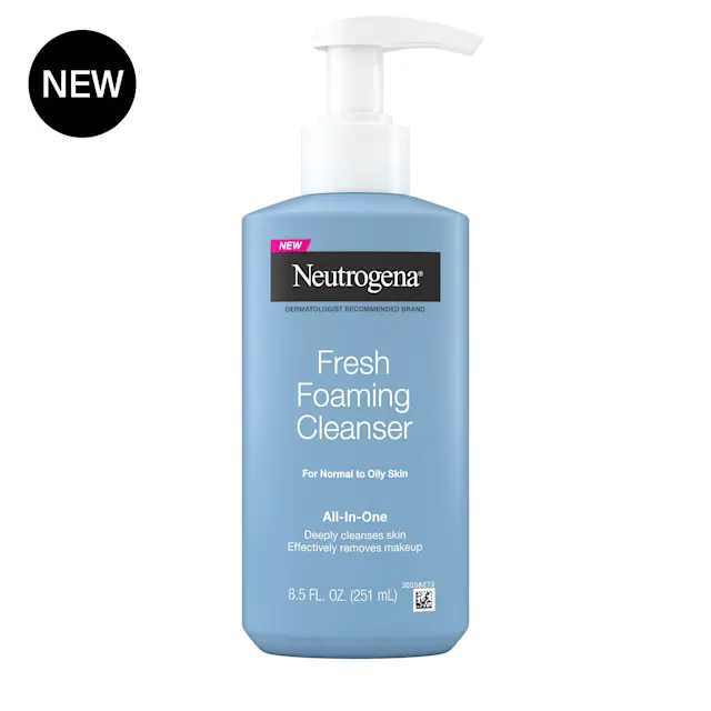 neutrogena Fresh Foaming Facial Cleanser & Makeup Remover