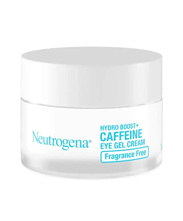 neutrogena Hydro Boost+ Caffeine Eye Fragrance Free Gel Cream