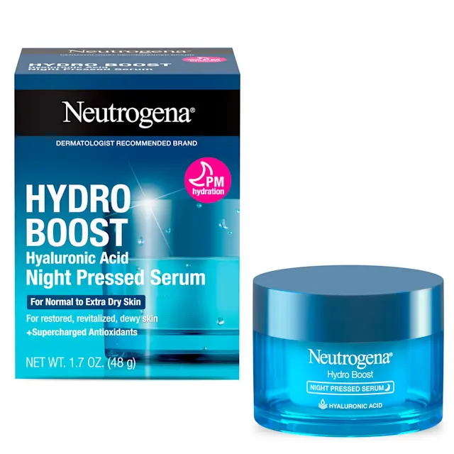 neutrogena Hydro Boost Night Pressed Face Serum With Hyaluronic Acid