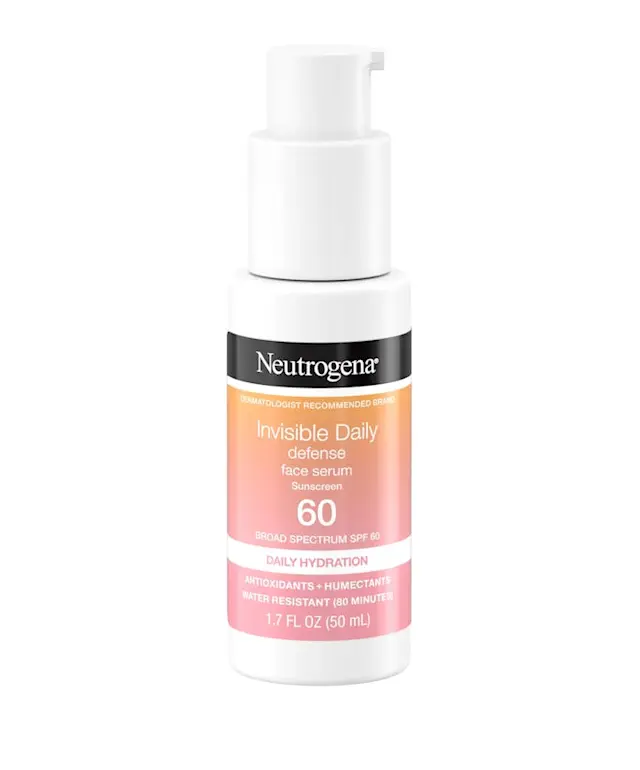 neutrogena Invisible Daily Defense Hydrating Face Serum SPF 60+