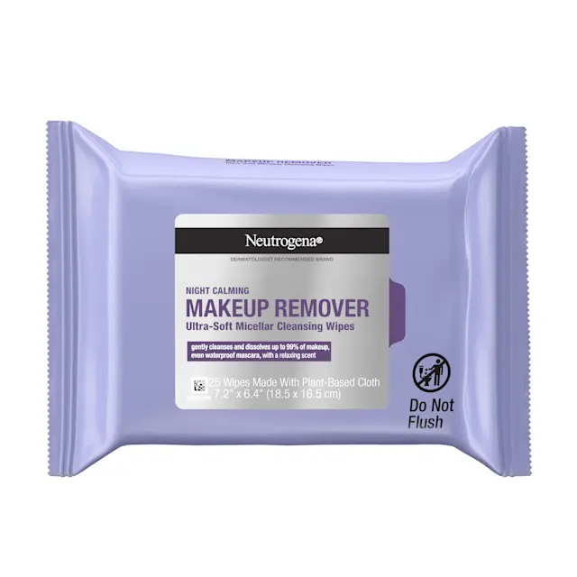 neutrogena Makeup Remover Cleansing Towelettes Night Calming