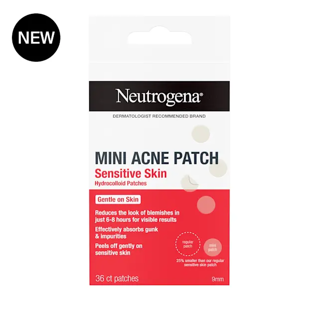 neutrogena Mini Hydrocolloid Acne Patches for Sensitive Skin 36 ct