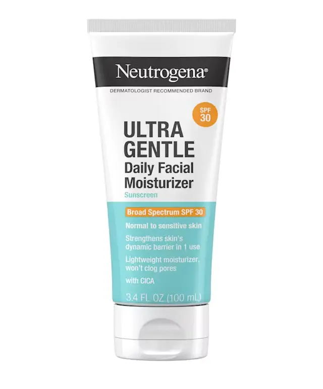 neutrogena Neutrogena Ultra Gentle Daily Facial Moisturizer with Broad Spectrum SPF 30