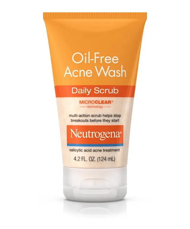 neutrogena Oil-Free Acne Face Wash Daily Scrub | Neutrogena®