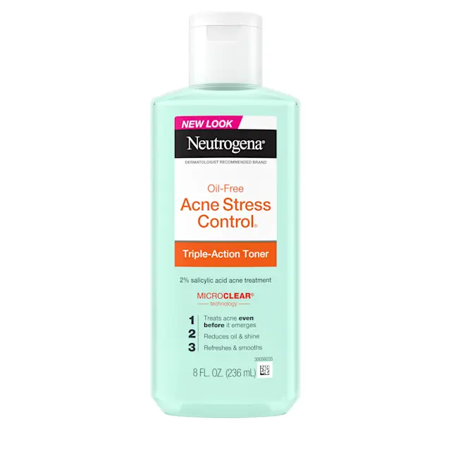 neutrogena Oil-Free Acne Stress Control Triple-Action Face Toner