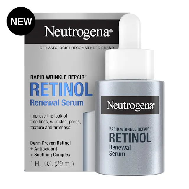 neutrogena Rapid Wrinkle Repair Retinol Renewal Serum 1 fl oz