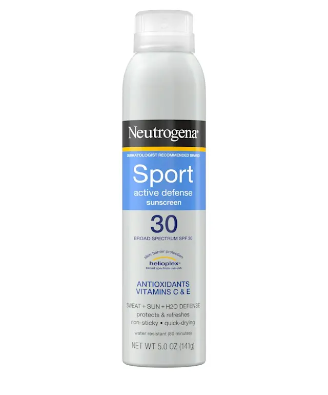 neutrogena Sport Active Defense Sunscreen Spray SPF 30 | Neutrogena®
