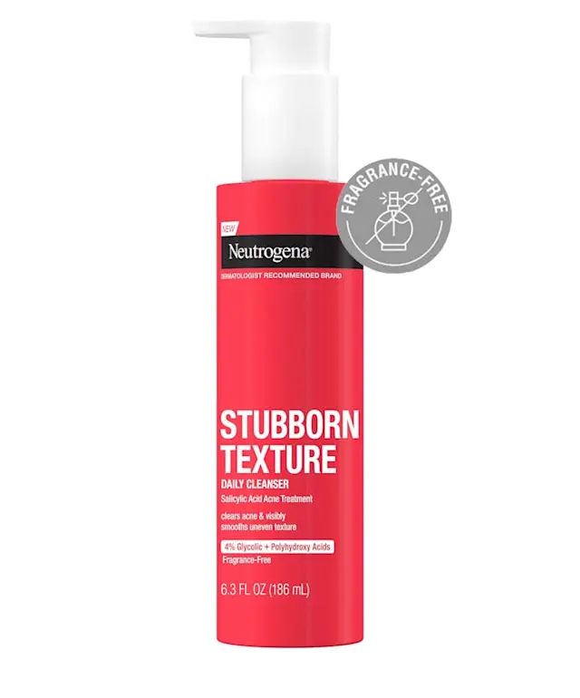 neutrogena Stubborn Texture™ Acne Cleanser for Textured Skin