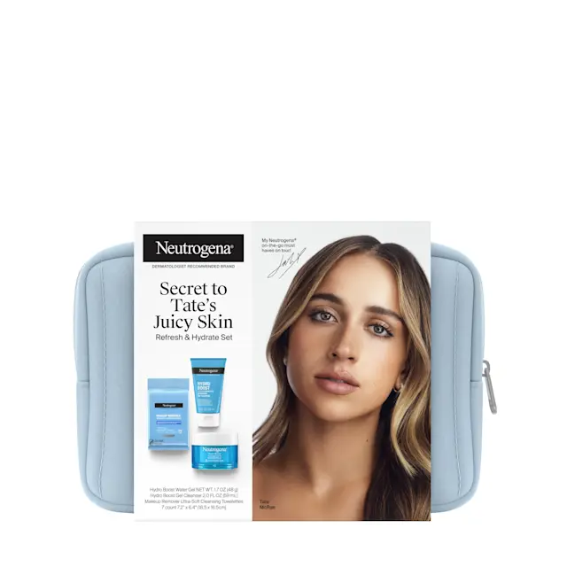 neutrogena Tate McRae Refresh & Hydrate Set Travel Size 3 Items