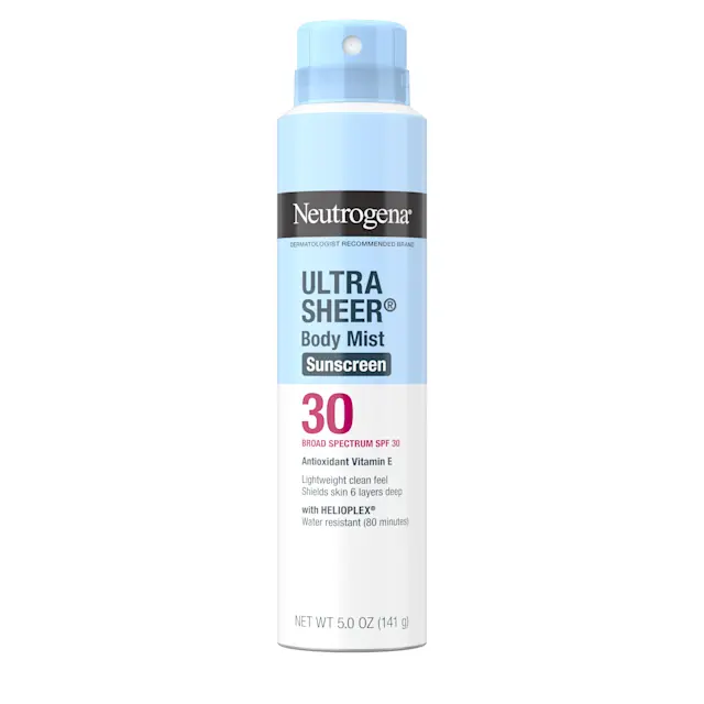 neutrogena Ultra Sheer® Oxybenzone-Free Body Sunscreen Mist SPF 30
