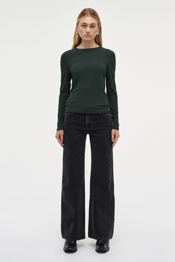 Neuw AM Ribbed Longsleeve Tee - Military