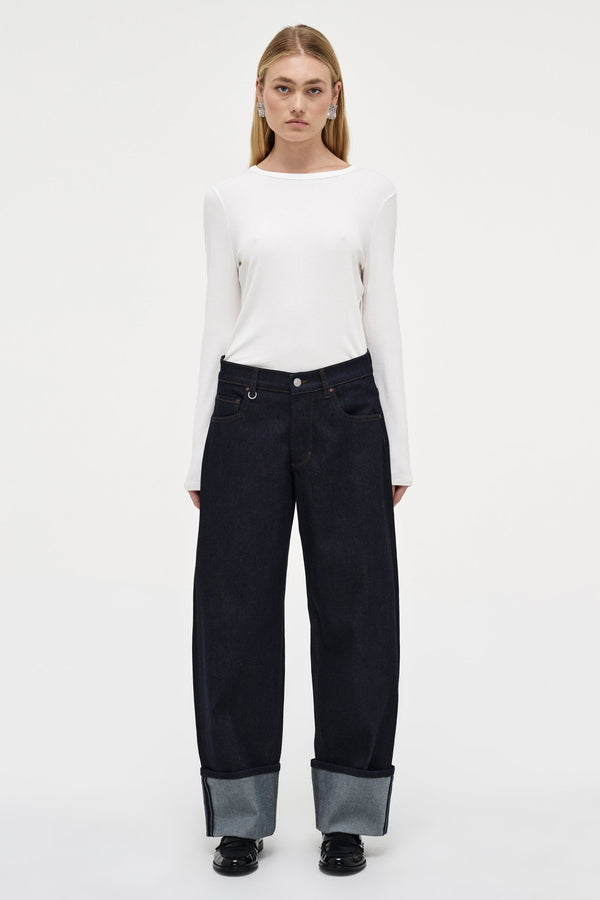 Neuw AM Ribbed Longsleeve Tee - White