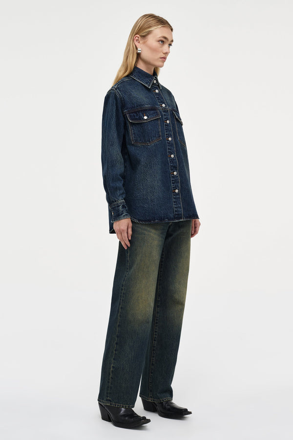 Neuw Amarillo Over Shirt - Pure Indigo