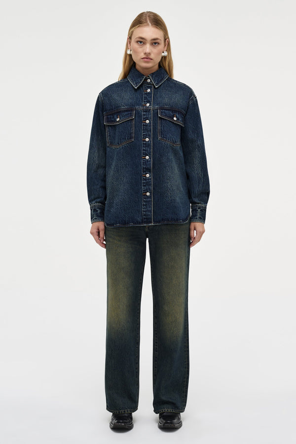 neuw Amarillo Over Shirt - Pure Indigo