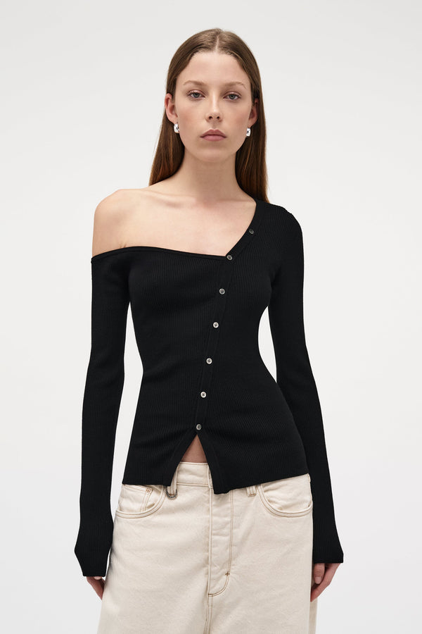 Neuw Asym Knit Cardigan