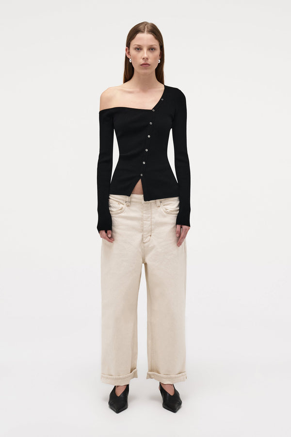 neuw Asym Knit Cardigan