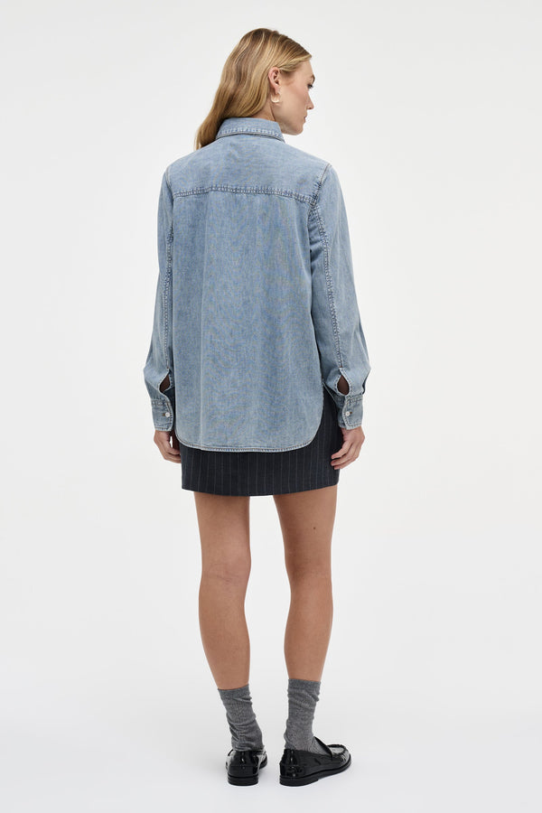 Neuw Bessette Shirt - Indigo Dust