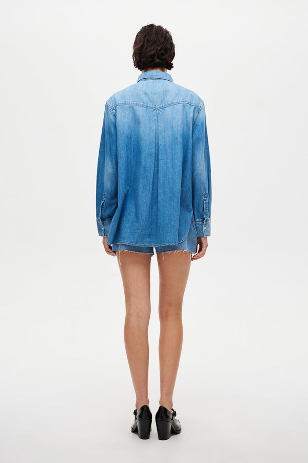 Neuw Bowery Denim Shirt - Vision