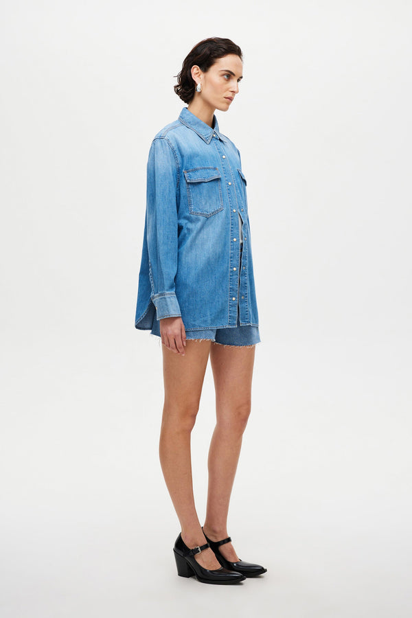 Neuw Bowery Denim Shirt - Vision