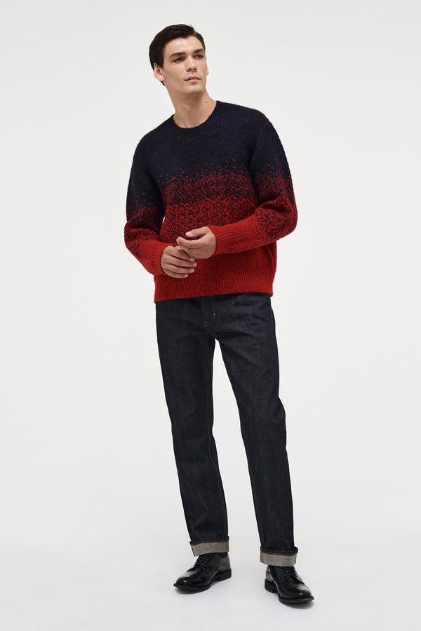 Neuw Brushed Ombre Crew Knit