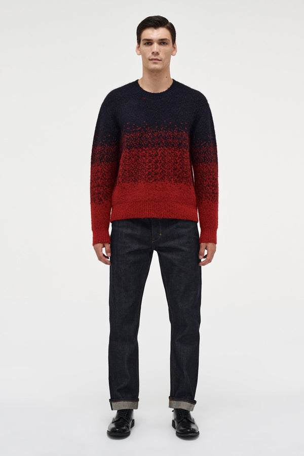 neuw Brushed Ombre Crew Knit