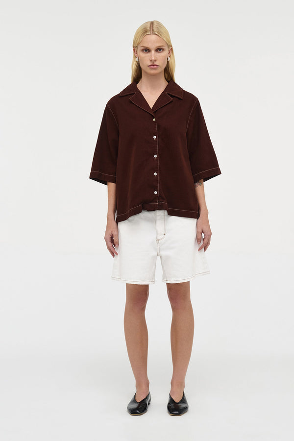 neuw Cabana Shirt - Espresso