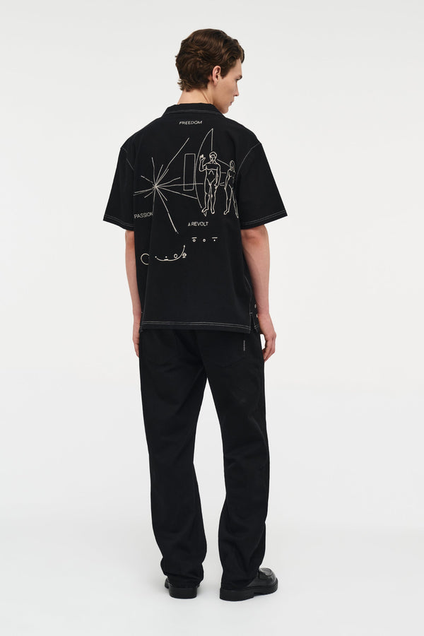 Neuw Camus Embroidered SS Shirt