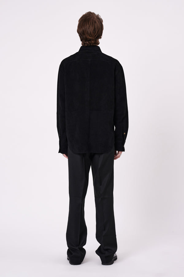 Neuw Cave Relaxed Pleat Wool - Black