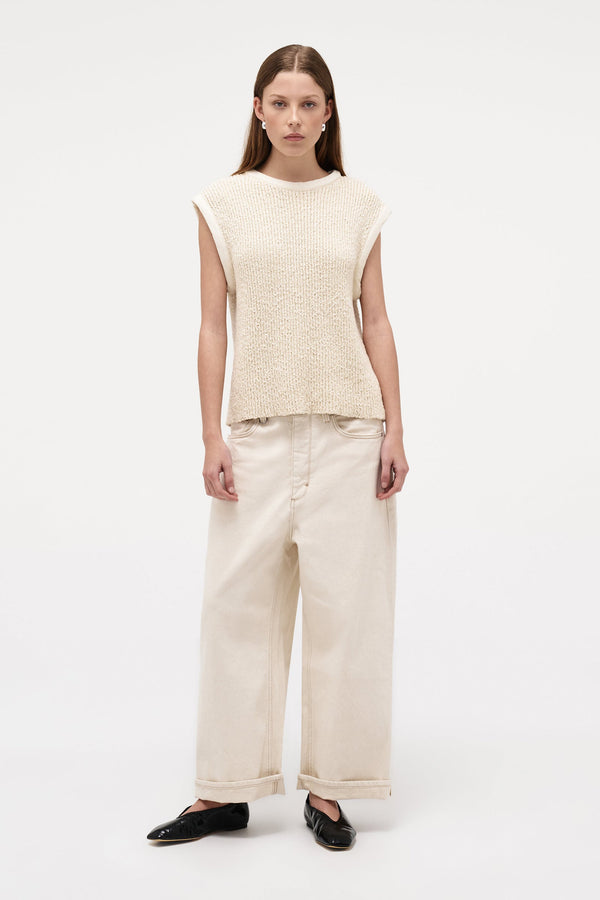 neuw Cecil Knit Top - Cream