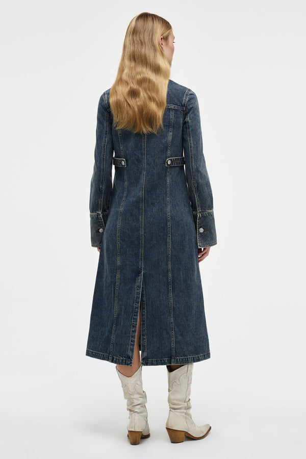 Neuw Chelsea Denim Shirt Dress - Pure Indigo