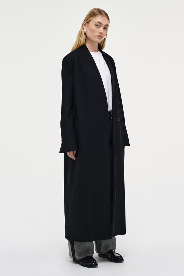Neuw Cohen Wool Coat - Black