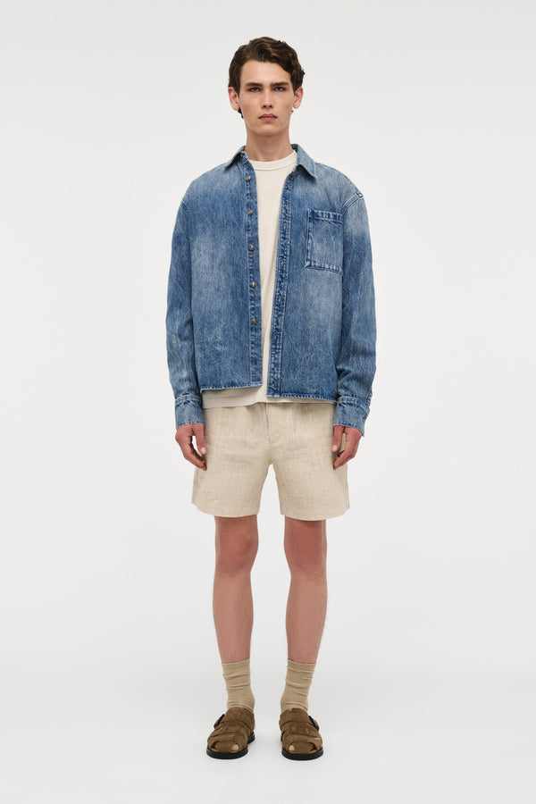 neuw Cruise Sprint Short - Flax