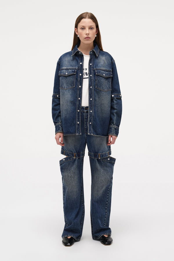 neuw Cut Loose Denim Shacket