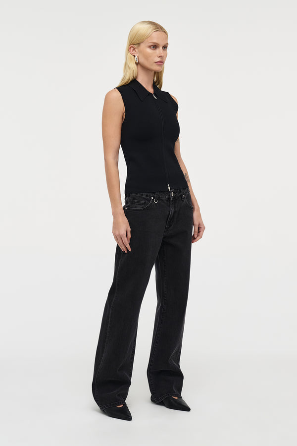 Neuw Daria Baggy - French Black