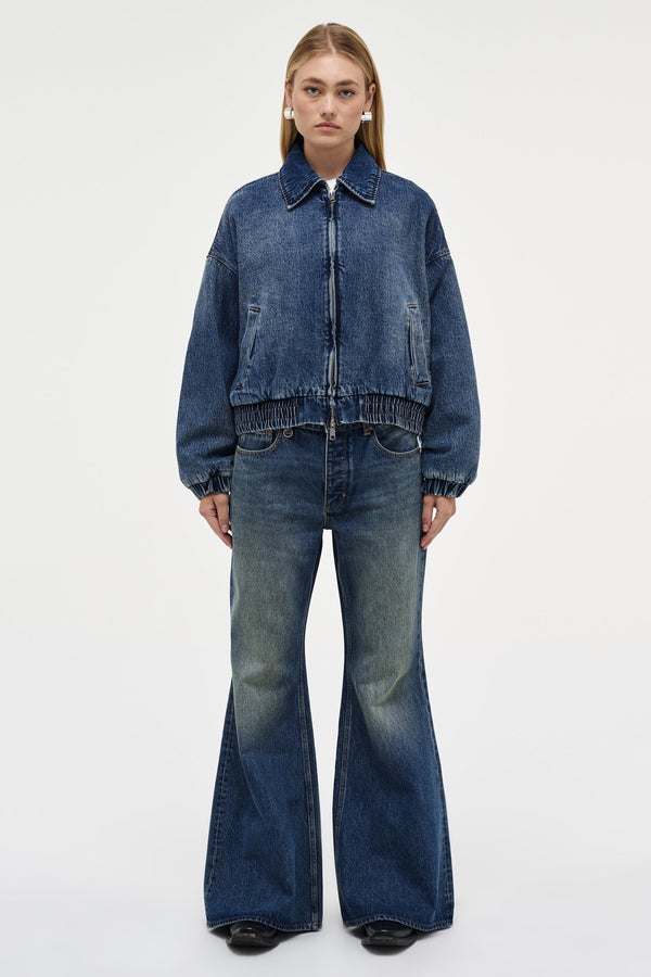 Neuw Denim Bomber Jacket - Jet