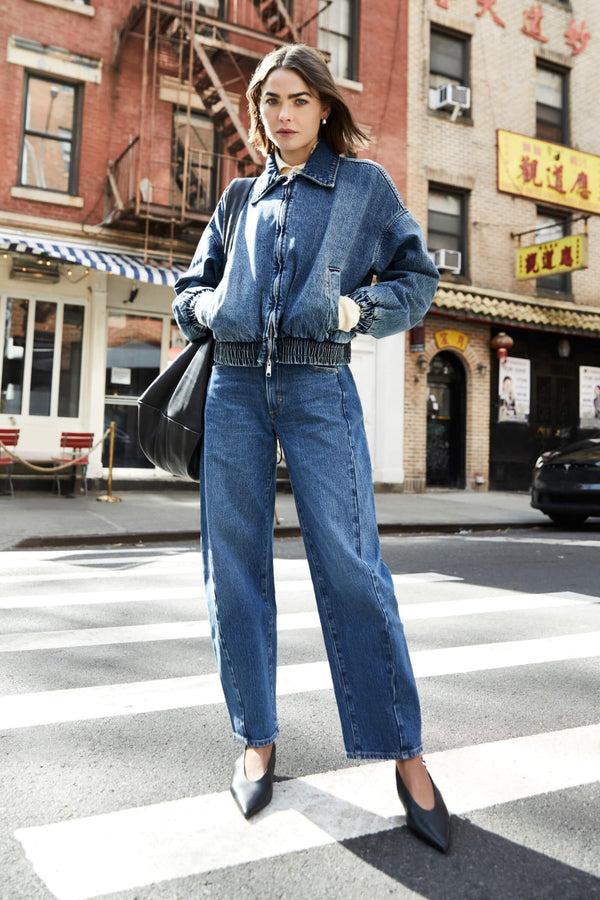 neuw Denim Bomber Jacket - Jet