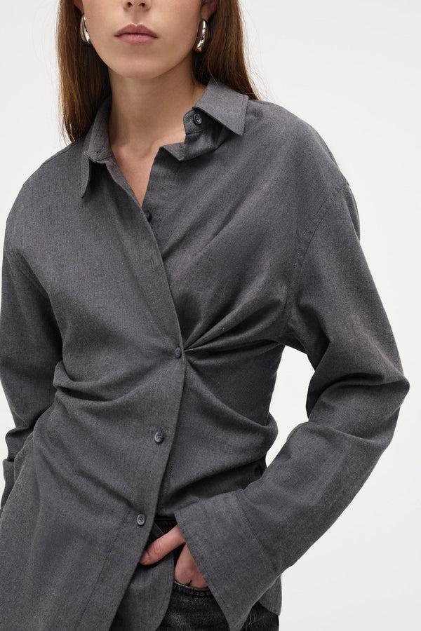 Neuw Flannel Drape Shirt