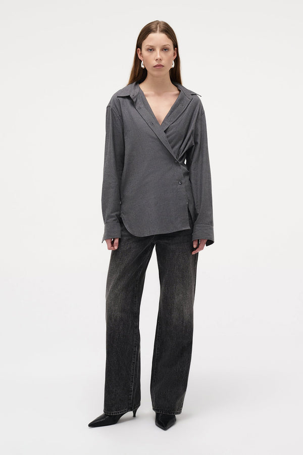 neuw Flannel Drape Shirt