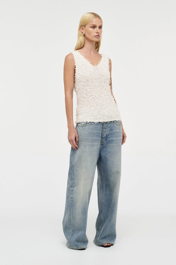 Neuw Fray Knit Tank