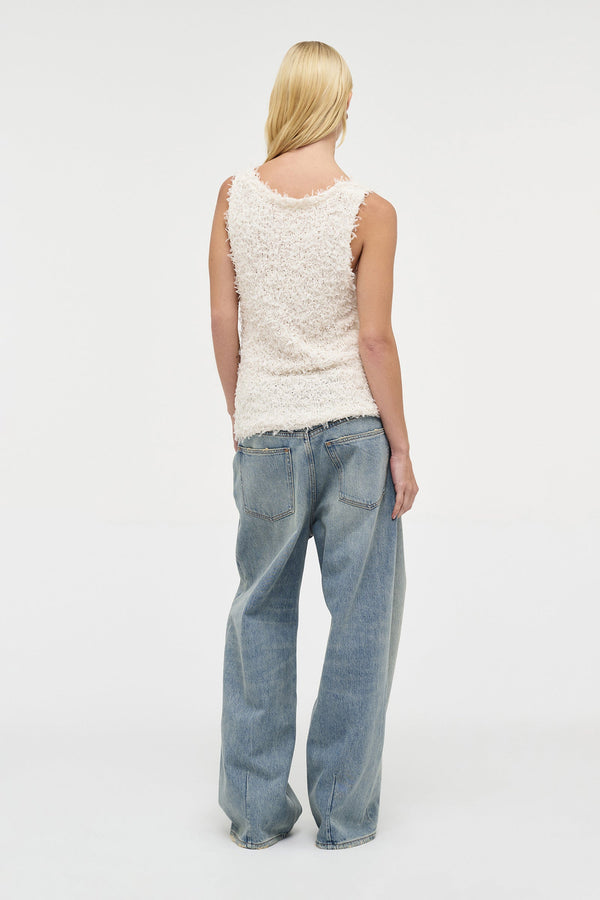 Neuw Fray Knit Tank