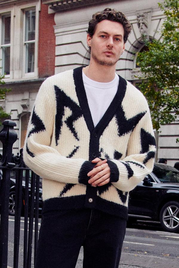 Neuw Fuzzy Cardigan - Black