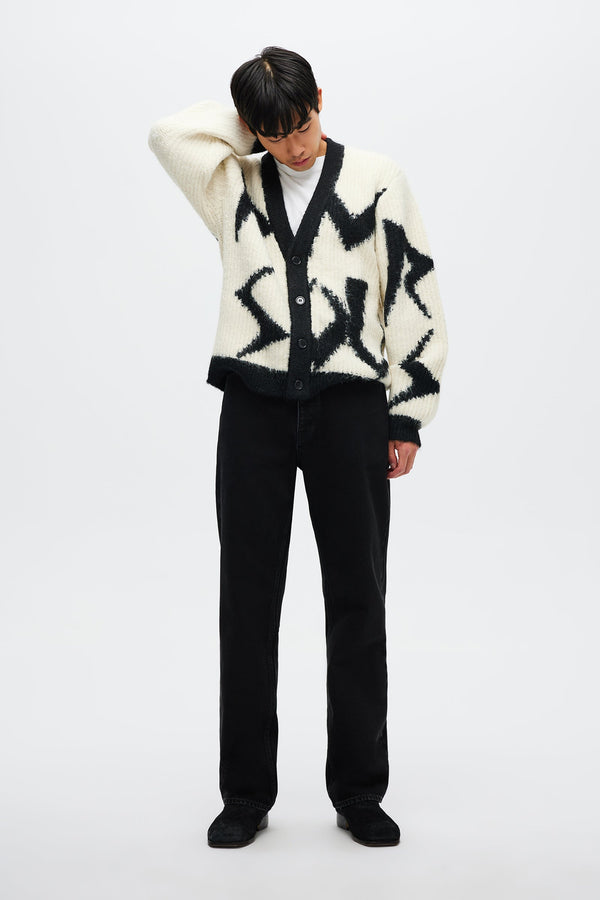 Neuw Fuzzy Cardigan - Black