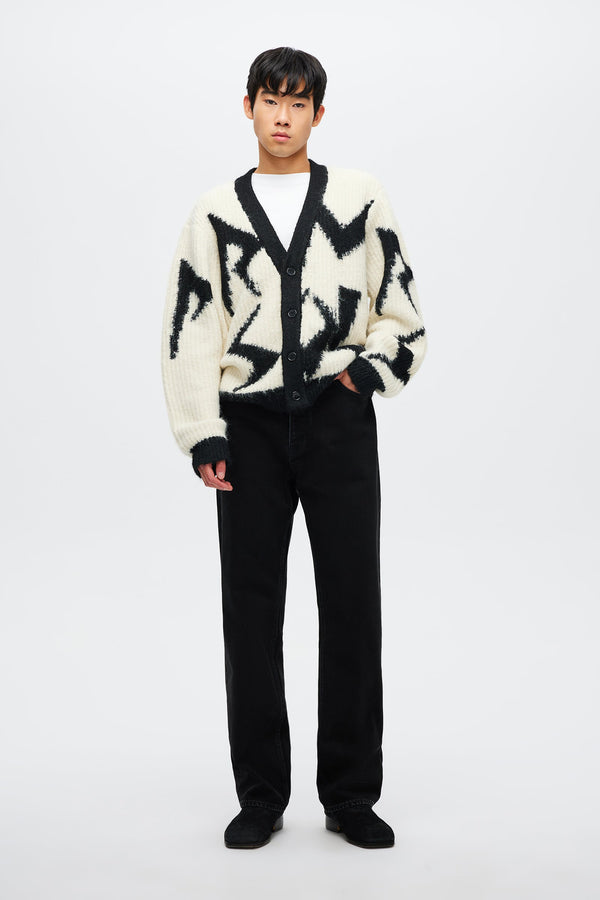 neuw Fuzzy Cardigan - Black