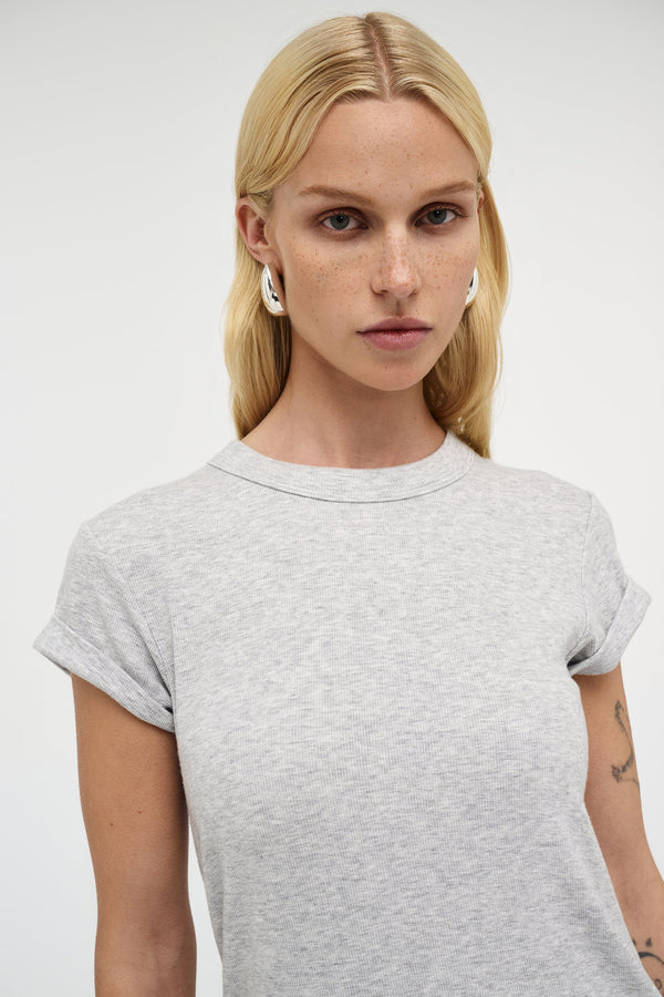 Neuw Home Body Tee - Grey Marle