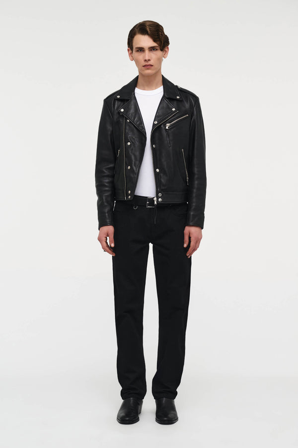 neuw Johnny Leather Biker - Black