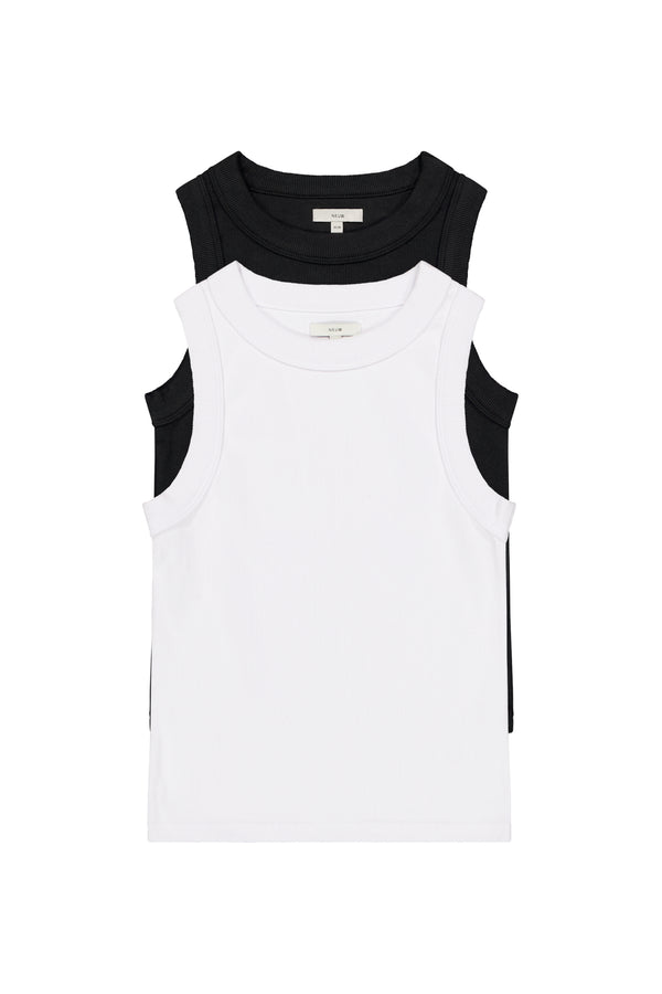 neuw Jonesy Tank Bundle - Black & White