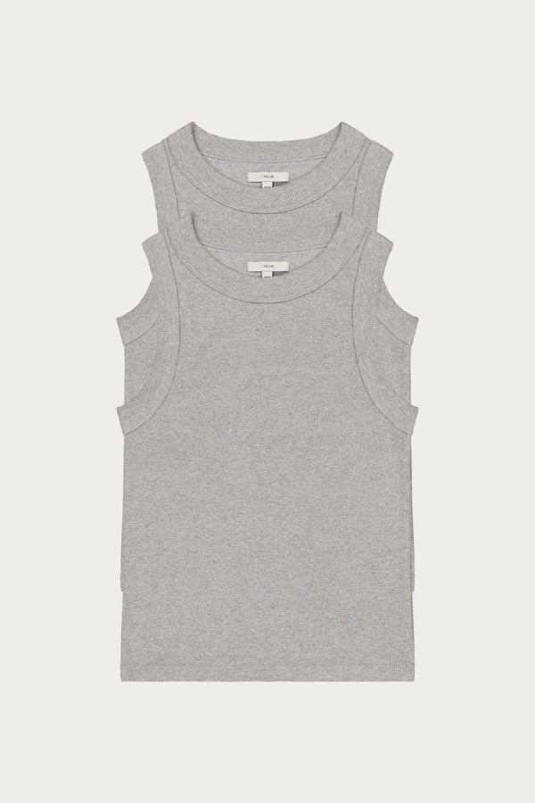 neuw Jonesy Tank Bundle - Grey & Grey