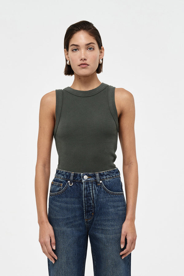 Neuw Jonesy Tank - Dark Military