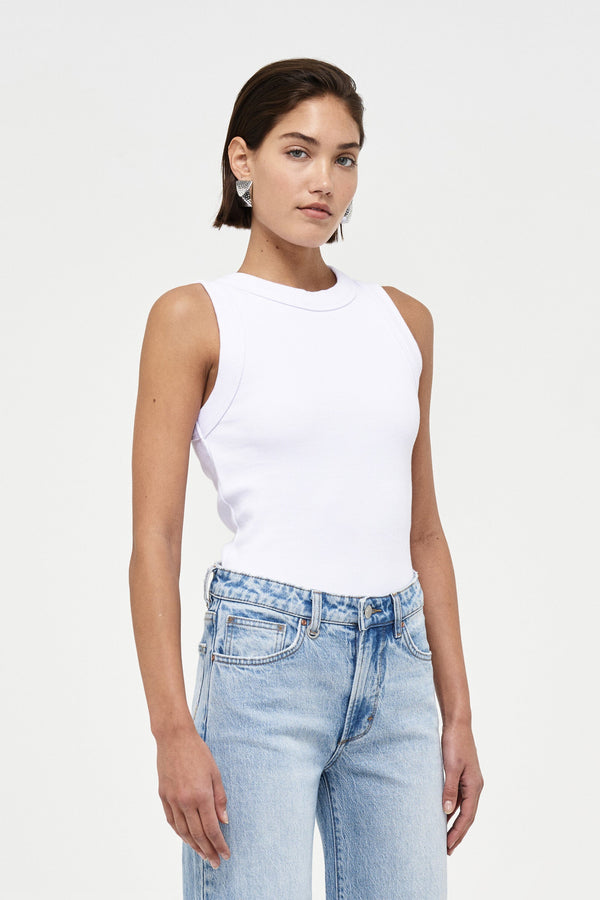 Neuw Jonesy Tank - White