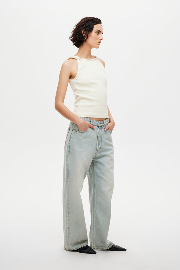 Neuw Jonesy Twist Top - Ivory